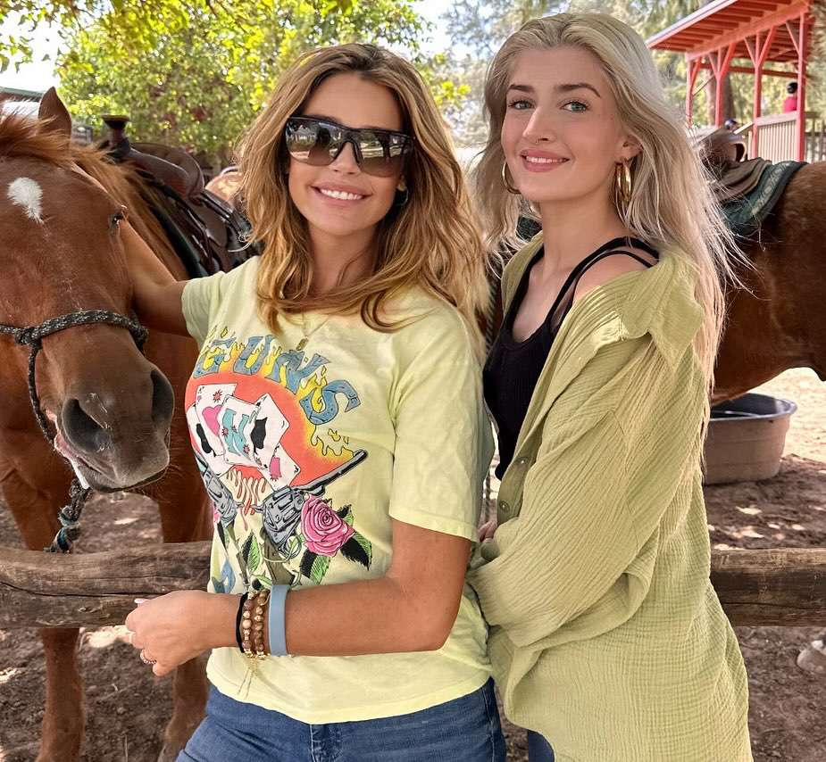 Denise Richards and her daughter, Sami Sheen.