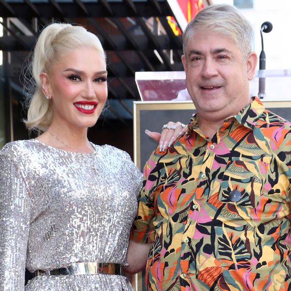 Mandatory Credit: Photo by Matt Baron/BEI/Shutterstock (14156787hi) Gwen Stefani and brother Eric Stefani Gwen Stefani honored with a star on the Hollywood Walk of Fame, Los Angeles, California, USA - 19 Oct 2023