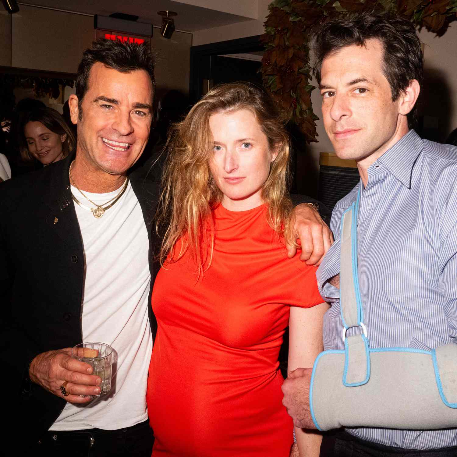 Justin Theroux, Grace Gummer, Mark Ronson