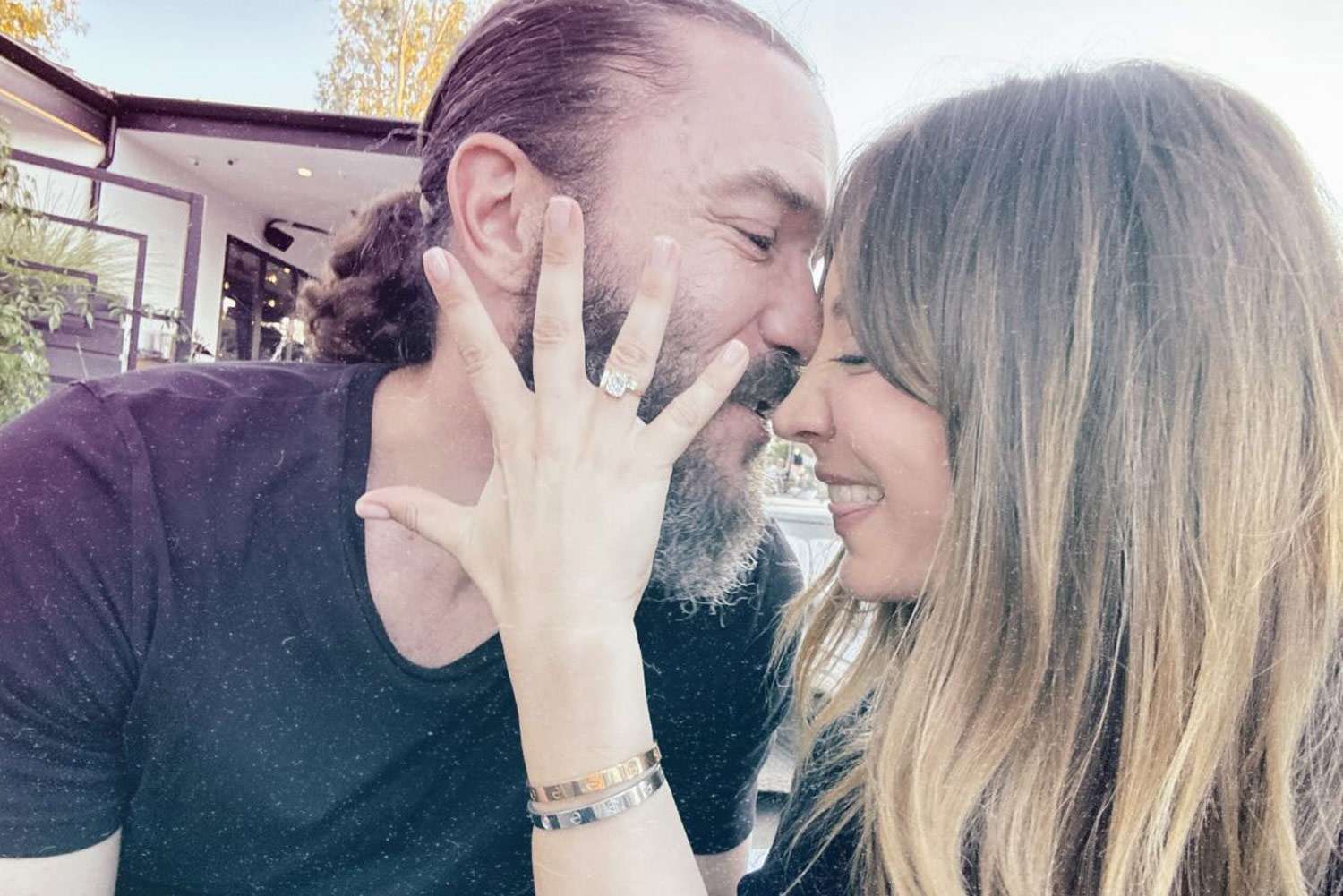 Kaley Cuoco and Tom Pelphrey engaged