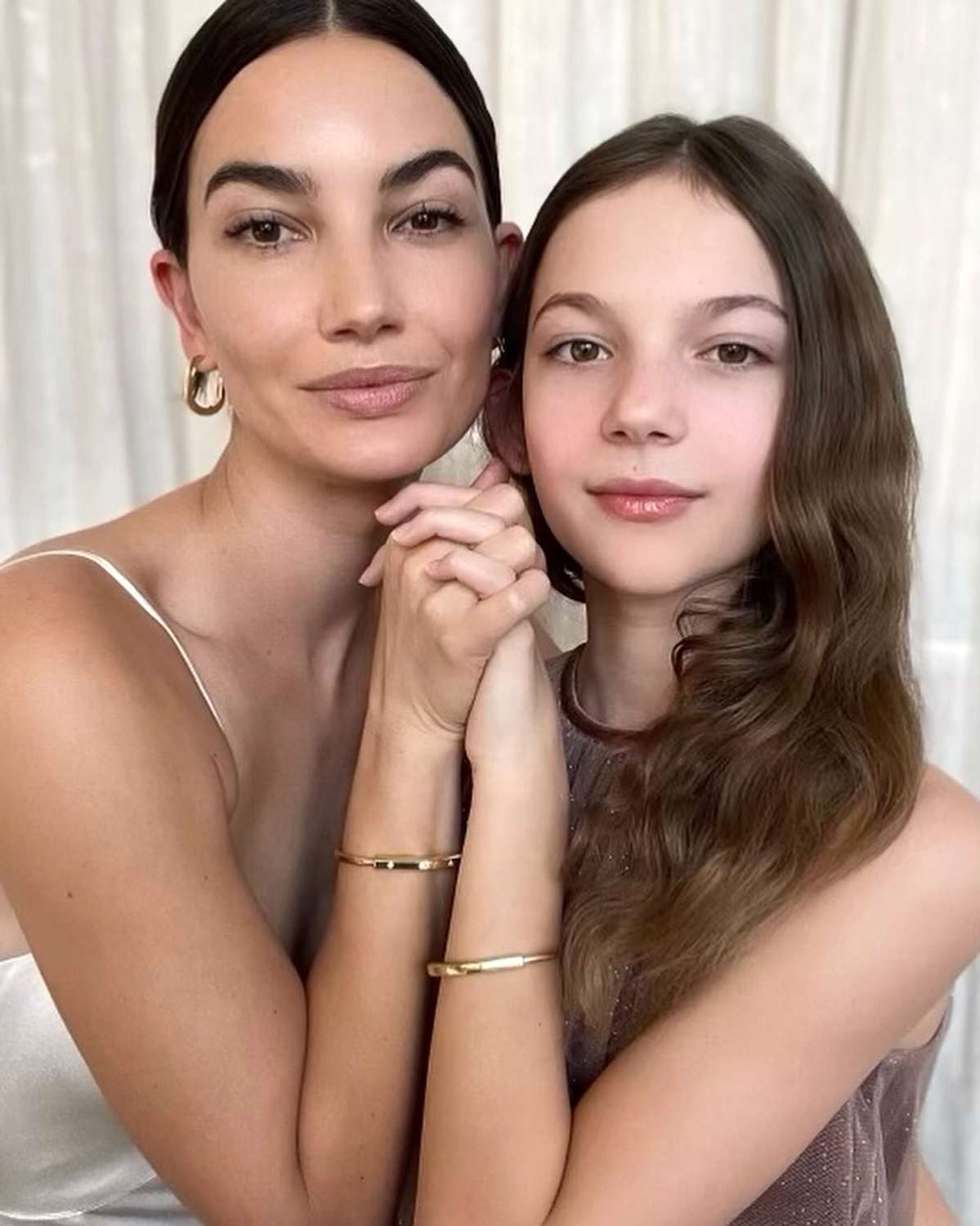 Lily Aldridge and Daughter Dixie Show Off Matching Tiffany & Co. Jewelry