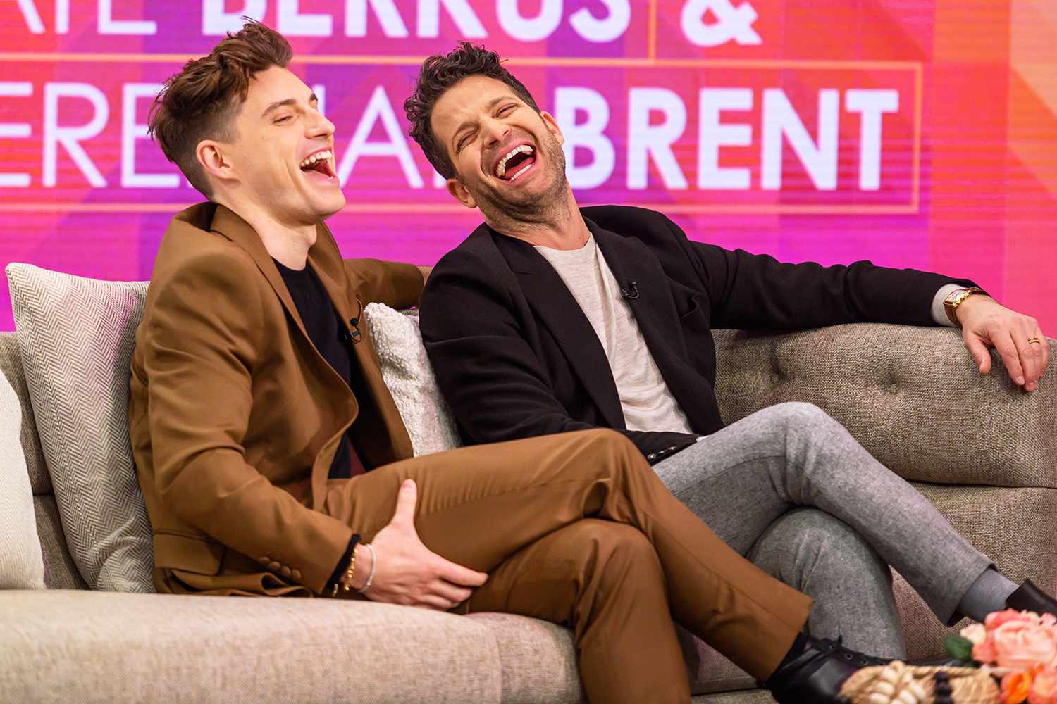 Nate Berkus and Jeremiah Brent on the Today show