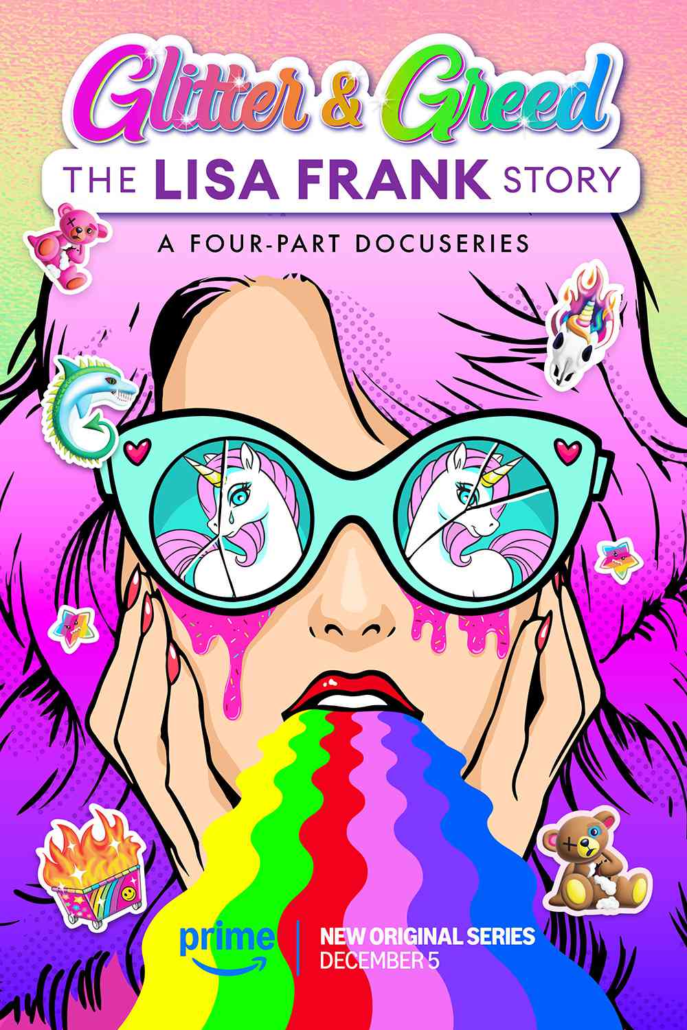 Glitter and Greed The Lisa Frank Story Key Art