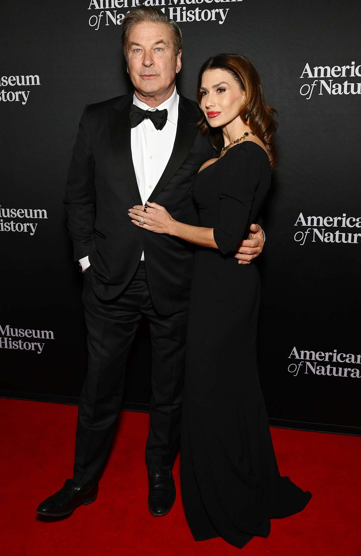 Alec Baldwin and Hilaria Baldwin attend The American Museum of Natural History's 2024 Museum Gala