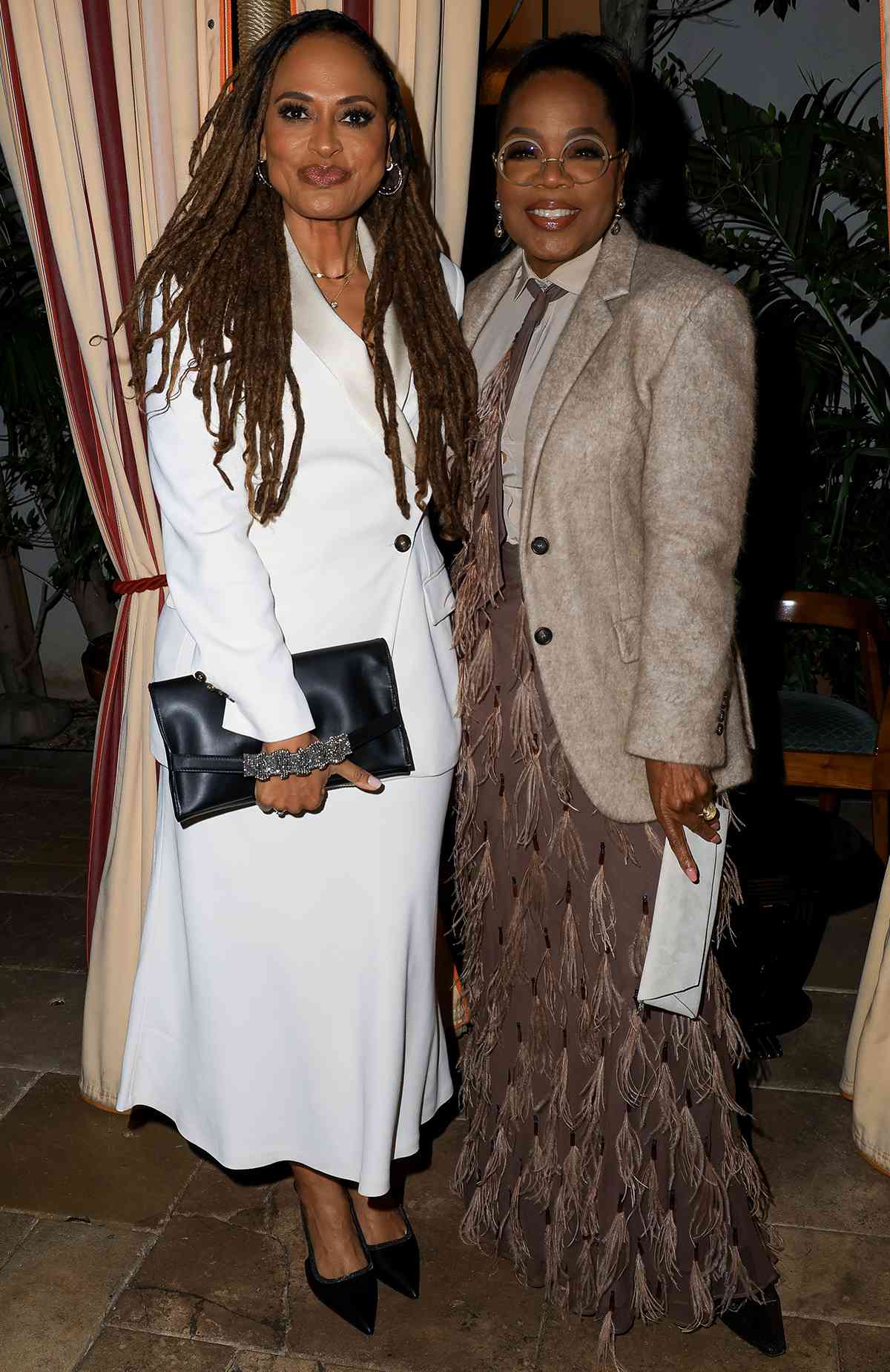 Ava DuVernay, Oprah Winfrey at the Brunello Cucinelli Dinner at Chateau Marmont