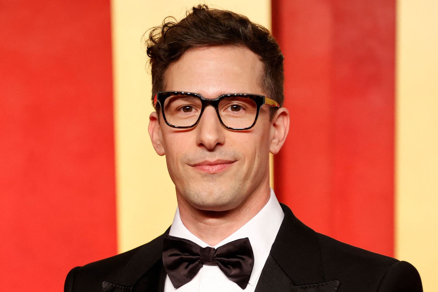 Andy Samberg attends the Vanity Fair Oscars Party at the Wallis Annenberg Center for the Performing Arts in Beverly Hills, California, on March 10, 2024.