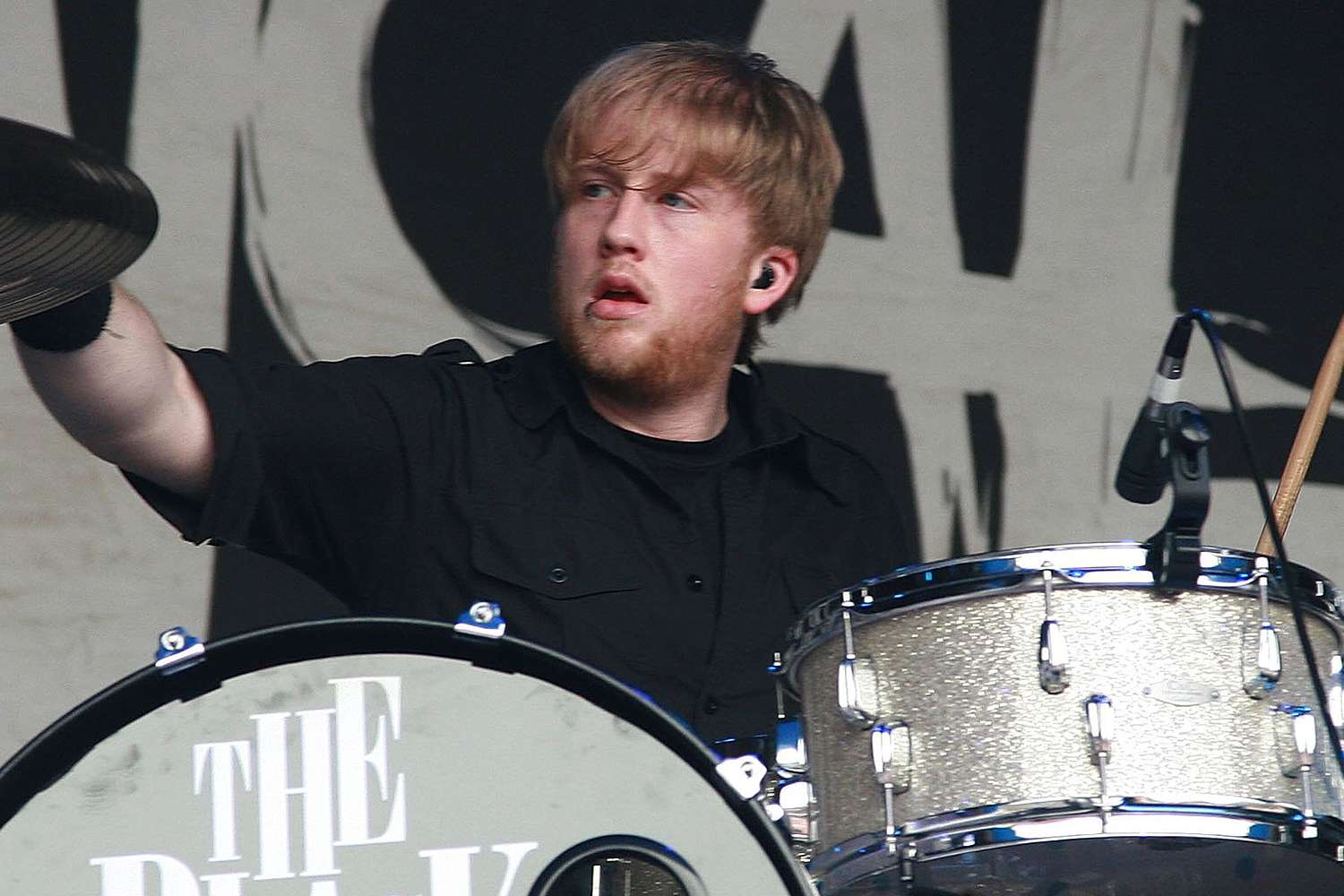 Bob Bryar of My Chemical Romance performs on stage at the Sydney leg of the Big Day Out Festival 2007