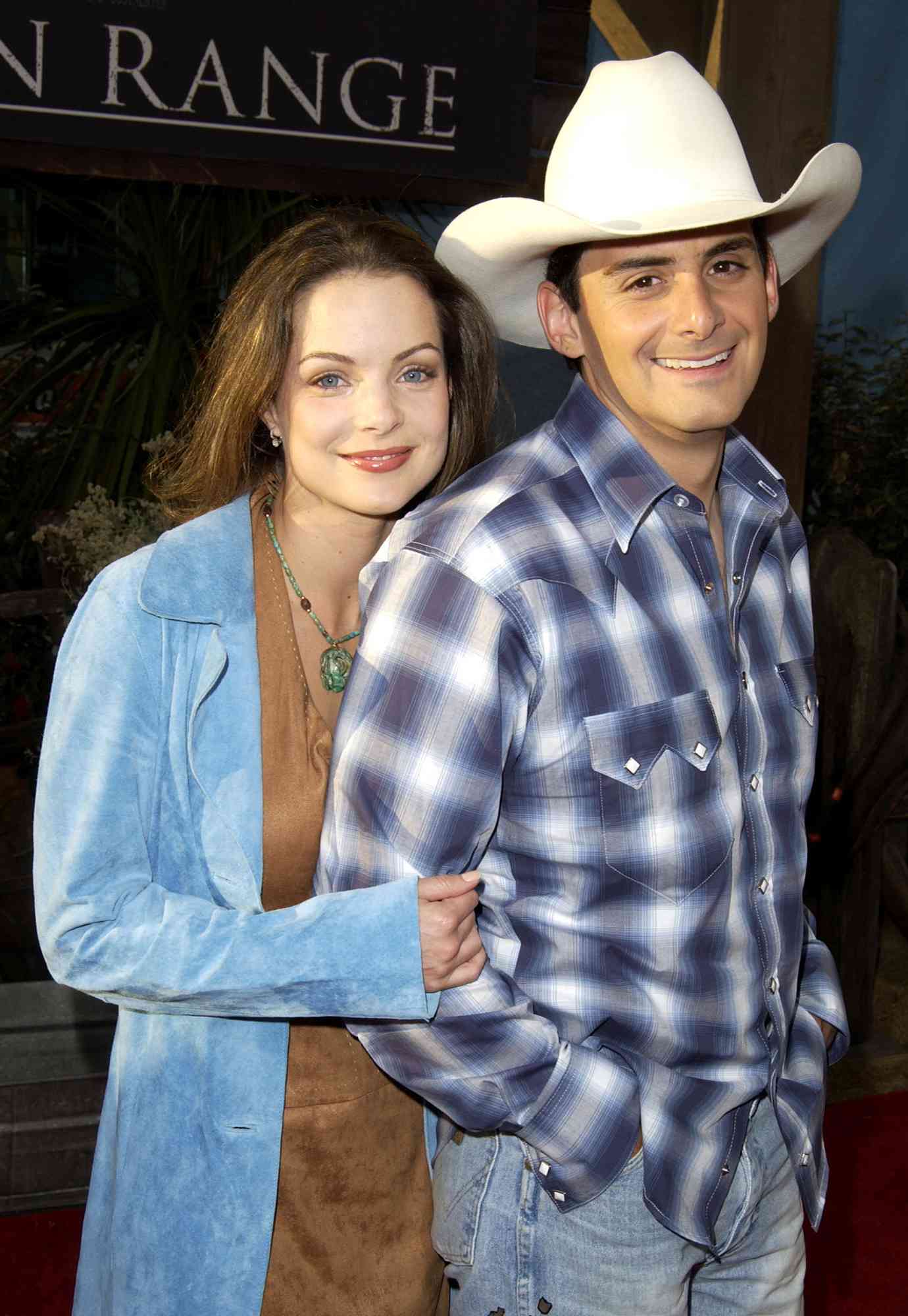 Kimberly Williams and Brad Paisley at the El Capitan in Hollywood, California