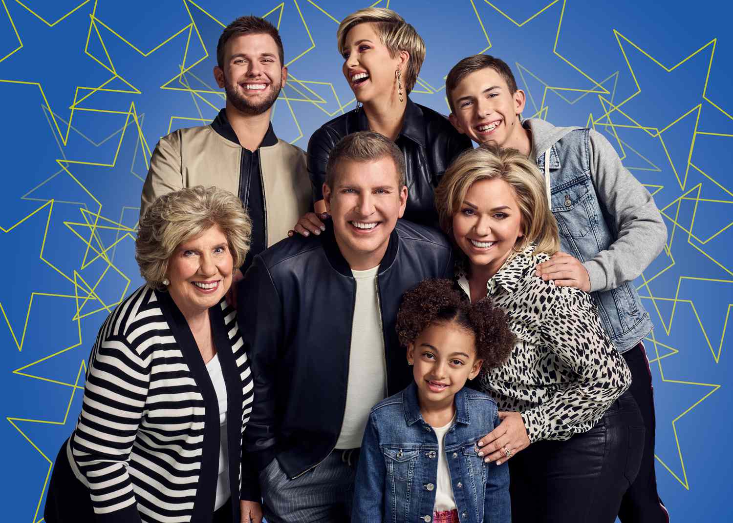 Faye Chrisley, Chase Chrisley, Todd Chrisley, Savannah Chrisley, Chloe Chrisley, Julie Chrisley, Grayson Chrisley