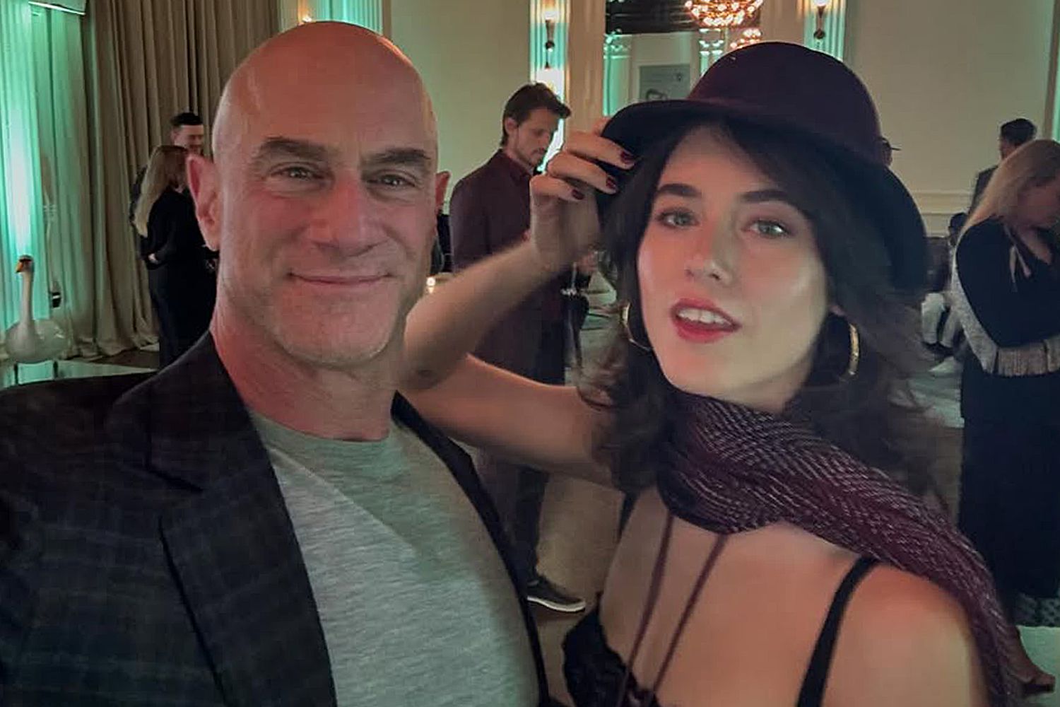 Christopher Meloni and Sophia Meloni