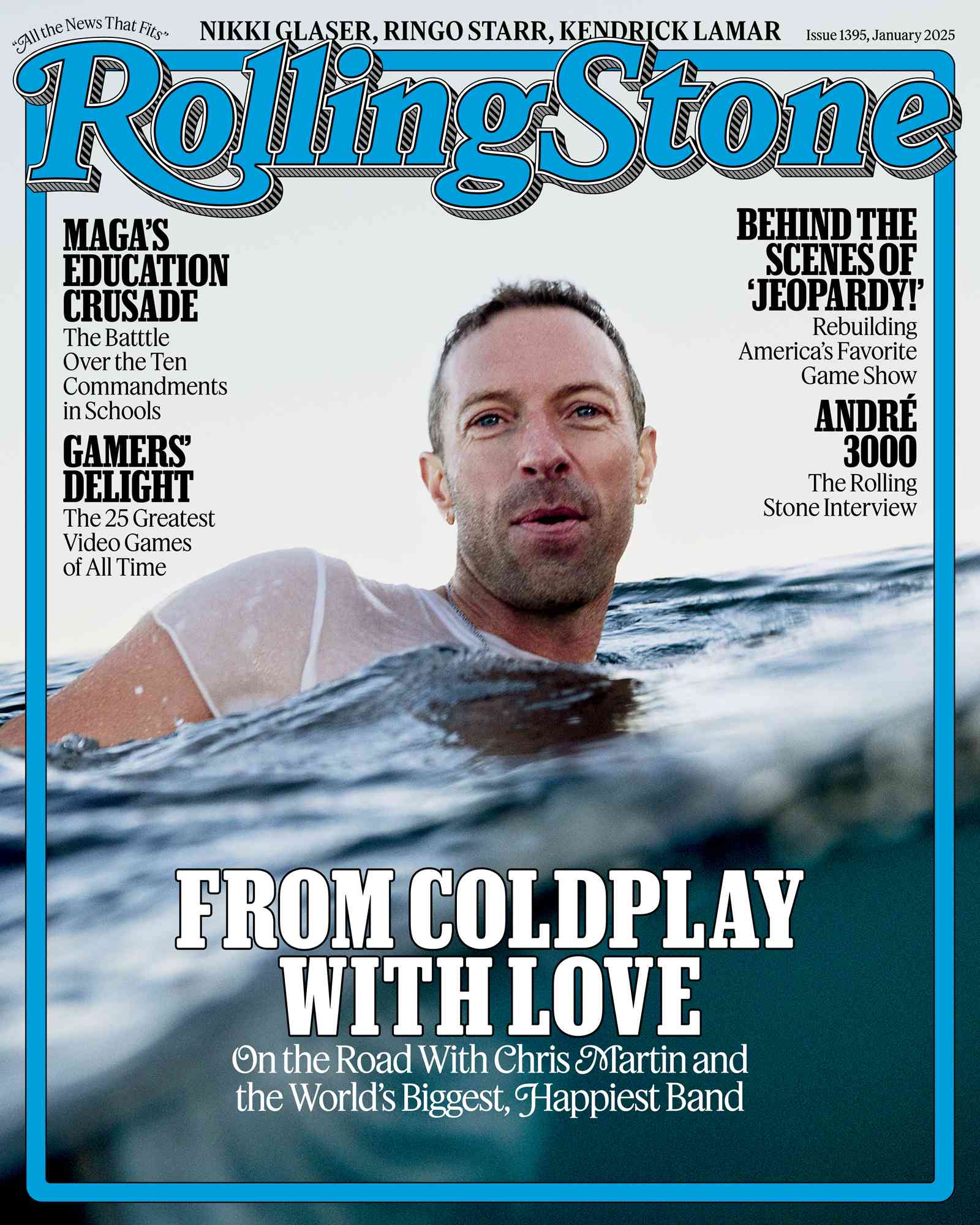 Coldplay Rolling Stone January 2025