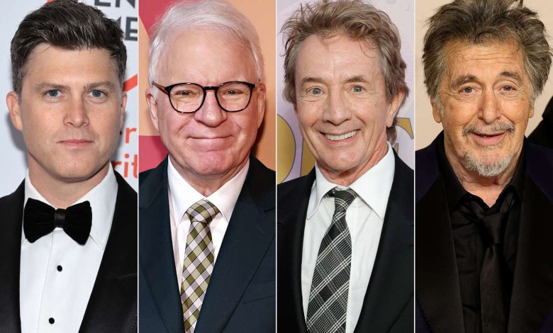 Martin Short Roasts Colin Jost's Personality, Steve Martin's Pale Face and Al Pacino Being a New Dad at 84 in SNL Teaser