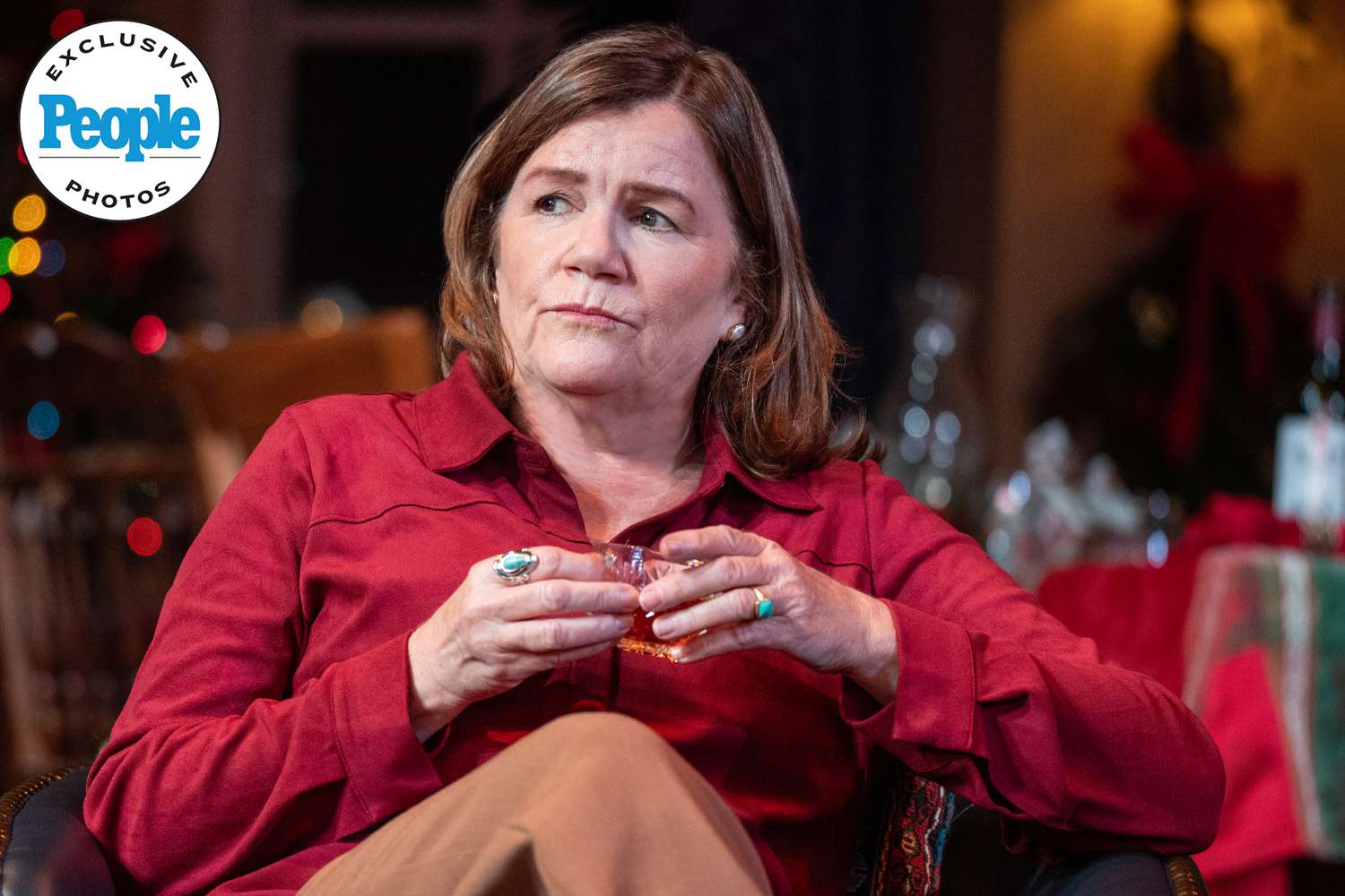 Mare Winningham from the cast of Cult of Love on Broadway 