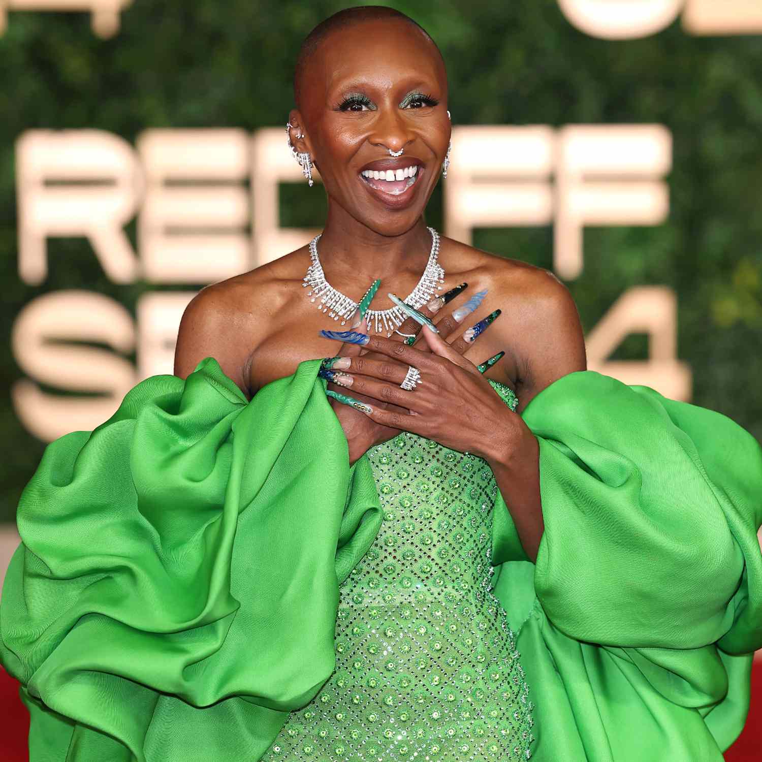 Cynthia Erivo attends the Opening Ceremony at the Red Sea International Film Festival 2024 on December 05, 2024 in Jeddah, Saudi Arabia.