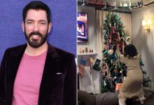 Drew Scott’s Christmas Tree Almost ‘Collapsed’ With Him Under It, But His Wife Linda 'Saved My Life': WATCH