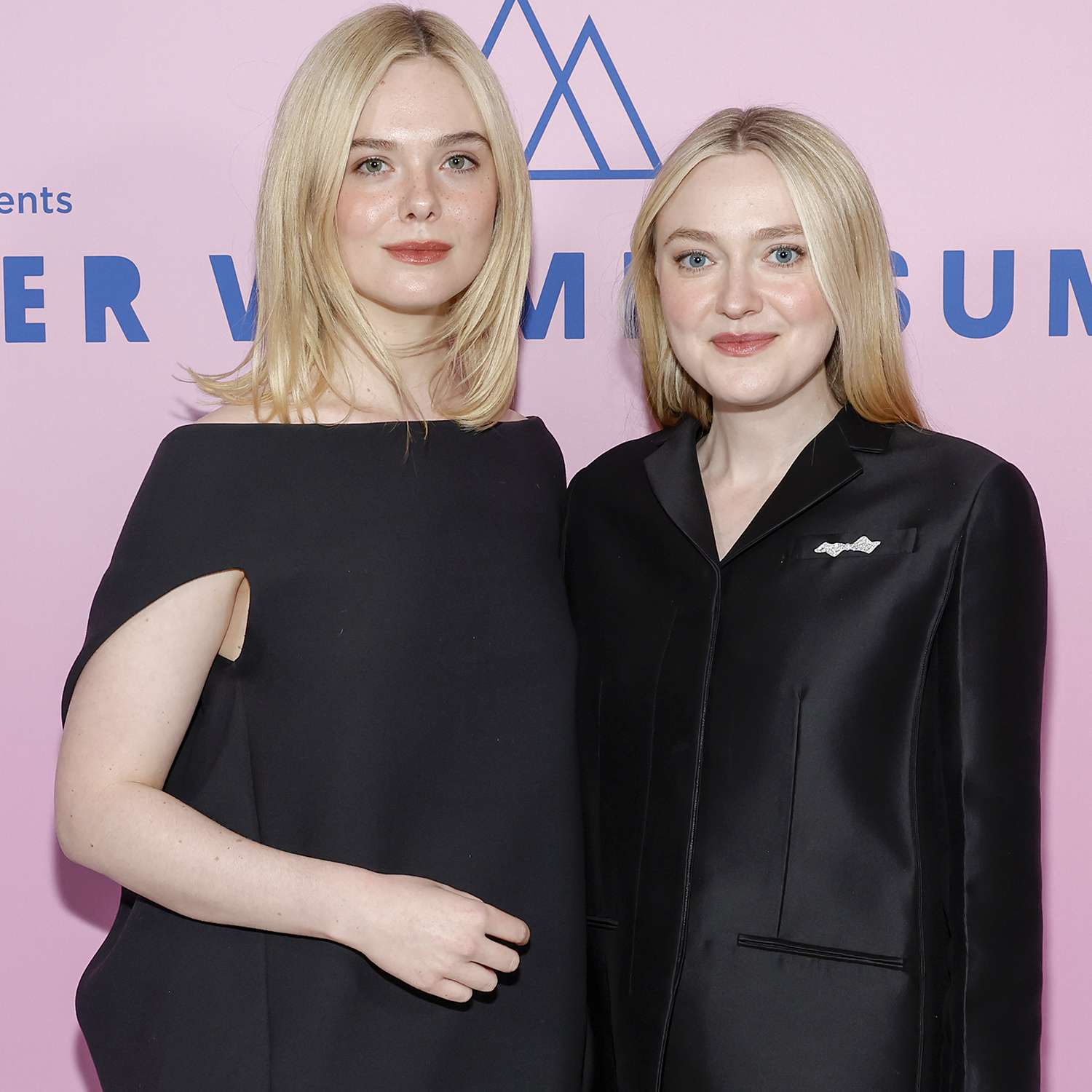 Elle Fanning and Dakota Fanning attend The Wrap's 2024 WrapWomen Power Women Summit