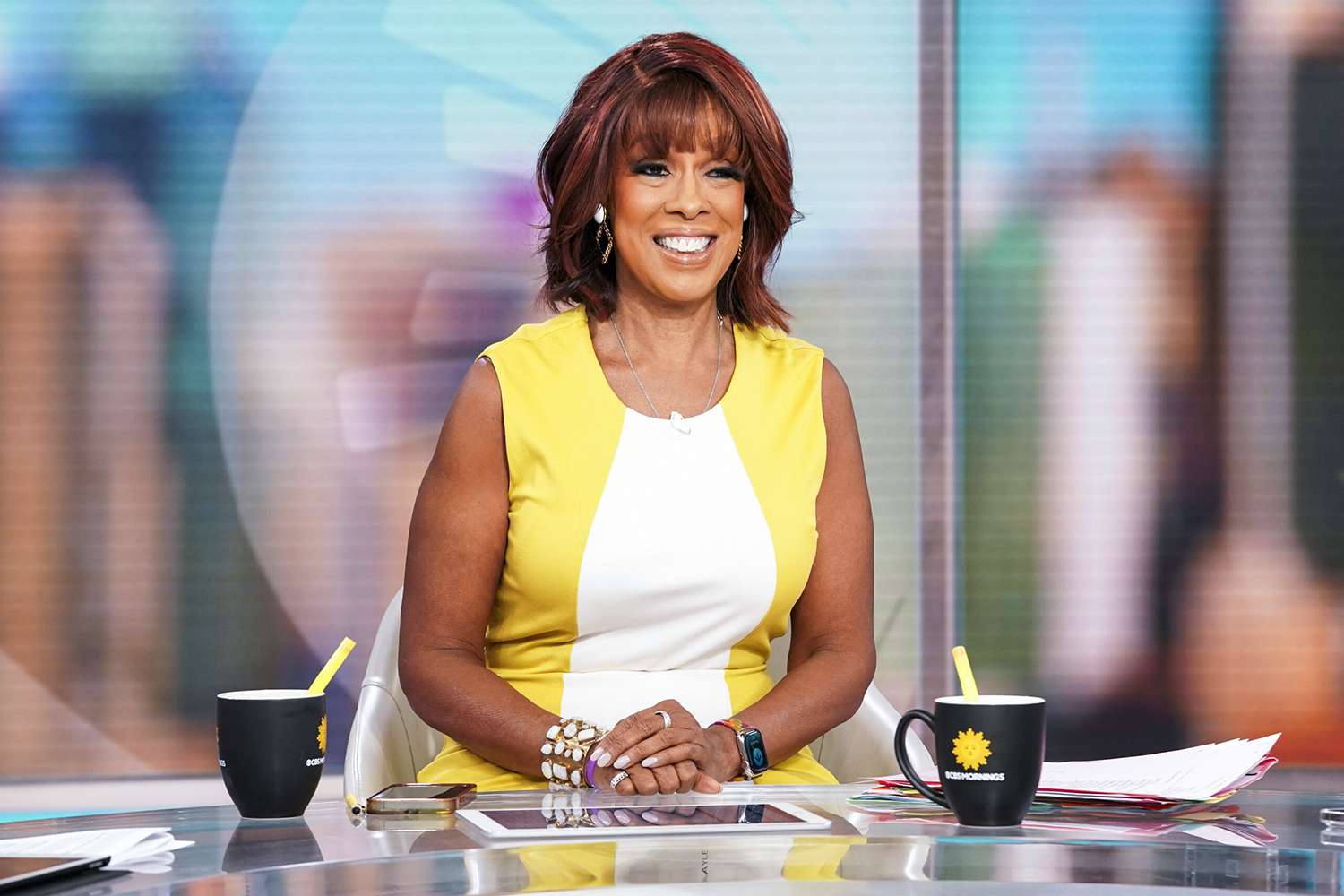 CBS MORNINGS on January 9, 2024. Pictured: Gayle King