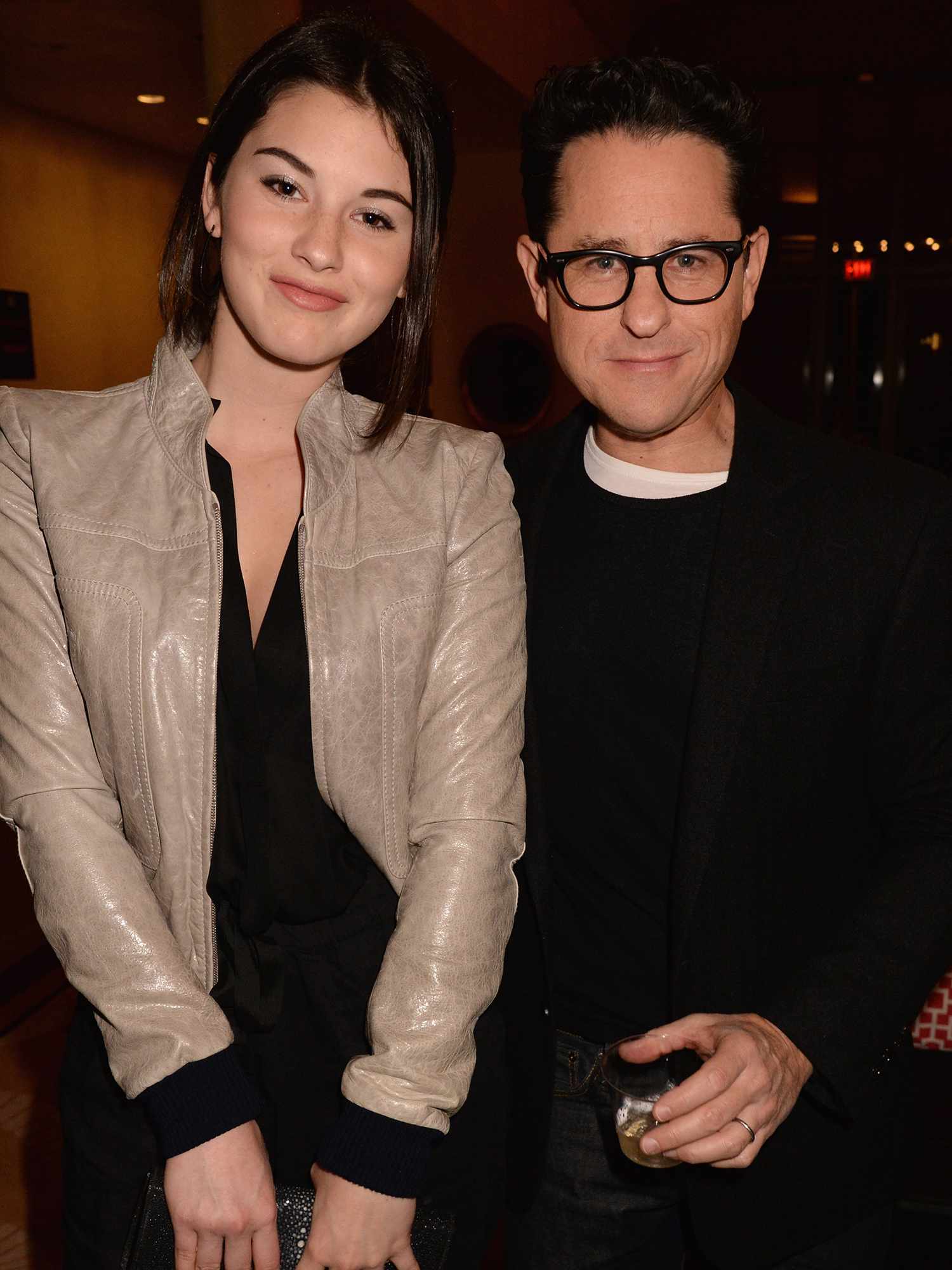 J.J. Abrams and Gracie Abrams at the 2016 MTV Movie Awards.