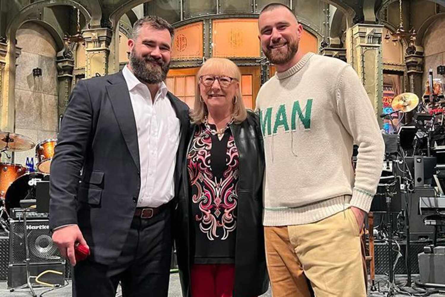 Jason Kelce; Donna Kelce; Travis Kelce