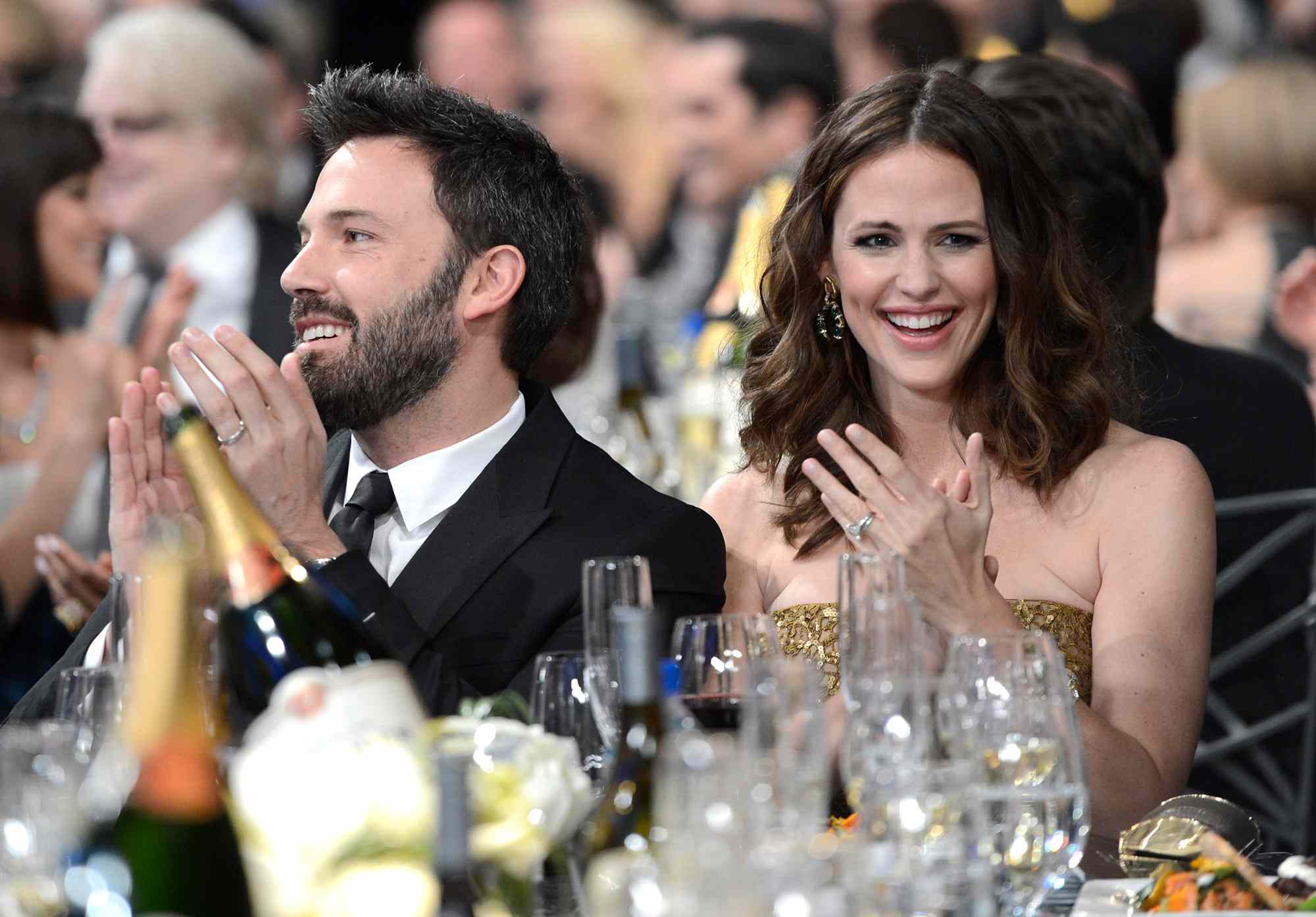 Ben Affleck and Jennifer Garner attend the 19th Annual Screen Actors Guild Awards at The Shrine Auditorium on January 27, 2013 in Los Angeles, California