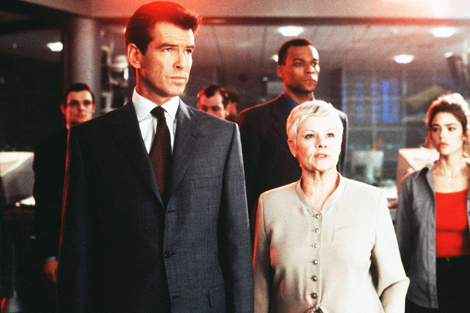 Pierce Brosnan, Judi Dench The World Is Not Enough - 1999