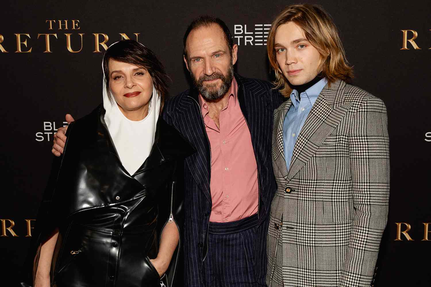 Juliette Binoche, Ralph Fiennes, Charlie Plummer attend New York Premiere of Bleecker Street's "The Return"