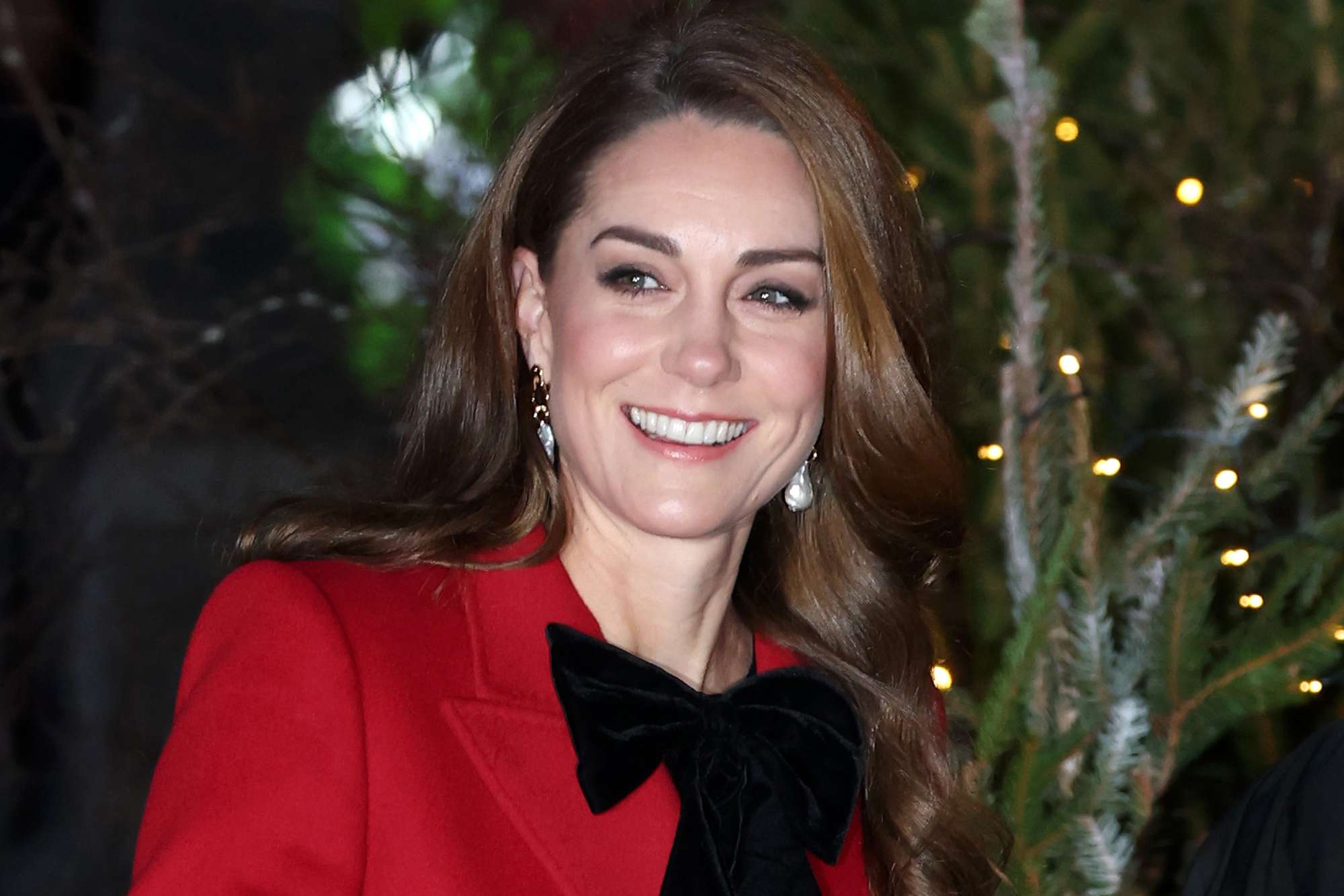 Catherine Princess of Wales attends the 'Together At Christmas' Carol Service at Westminster Abbey on December 06, 2024 in London, England. The Prince and Princess of Wales, along with other members of the Royal Family, attended the annual carol service. 