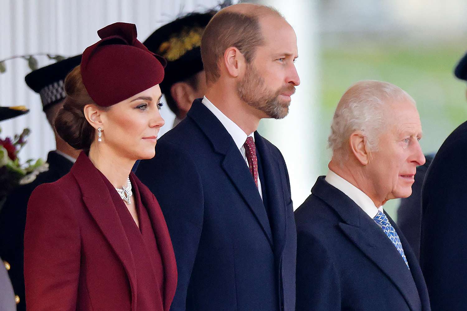 Catherine, Princess of Wales, Prince William, Prince of Wales and King Charles III