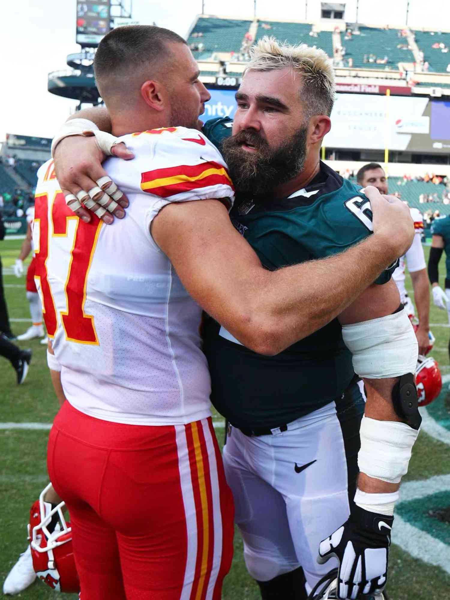 Travis Kelce and Jason Kelce