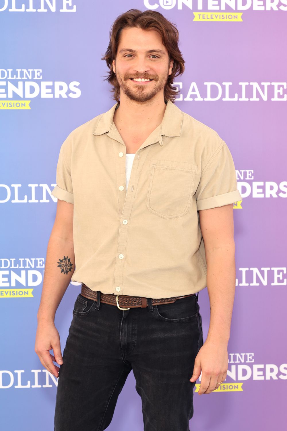 Luke Grimes attends Deadline Contenders Television at Paramount Studios on April 09, 2022 in Los Angeles, California.