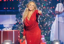 Mariah Carey performs