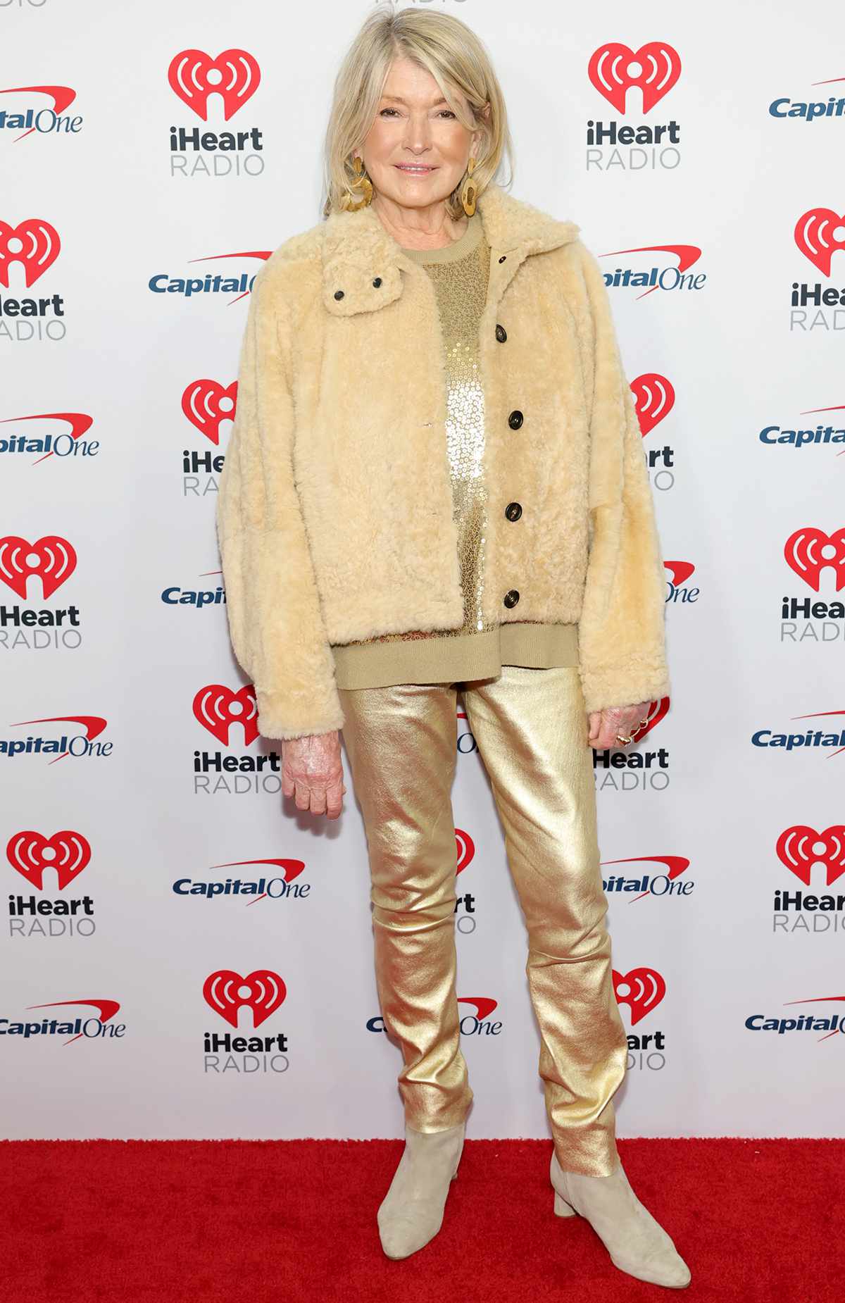 Martha Stewart attends iHeartRadio z100's Jingle Ball 2024