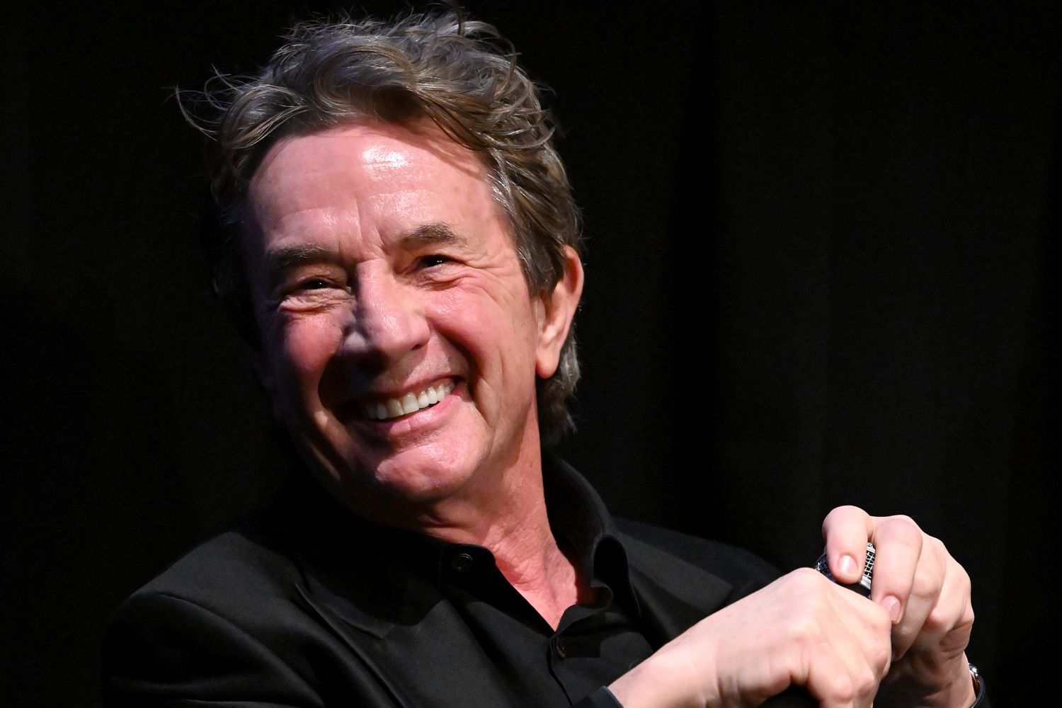 Martin Short attends the Martin Short "Clifford" Q&A at Brooklyn Academy of Music on March 30, 2024 in 