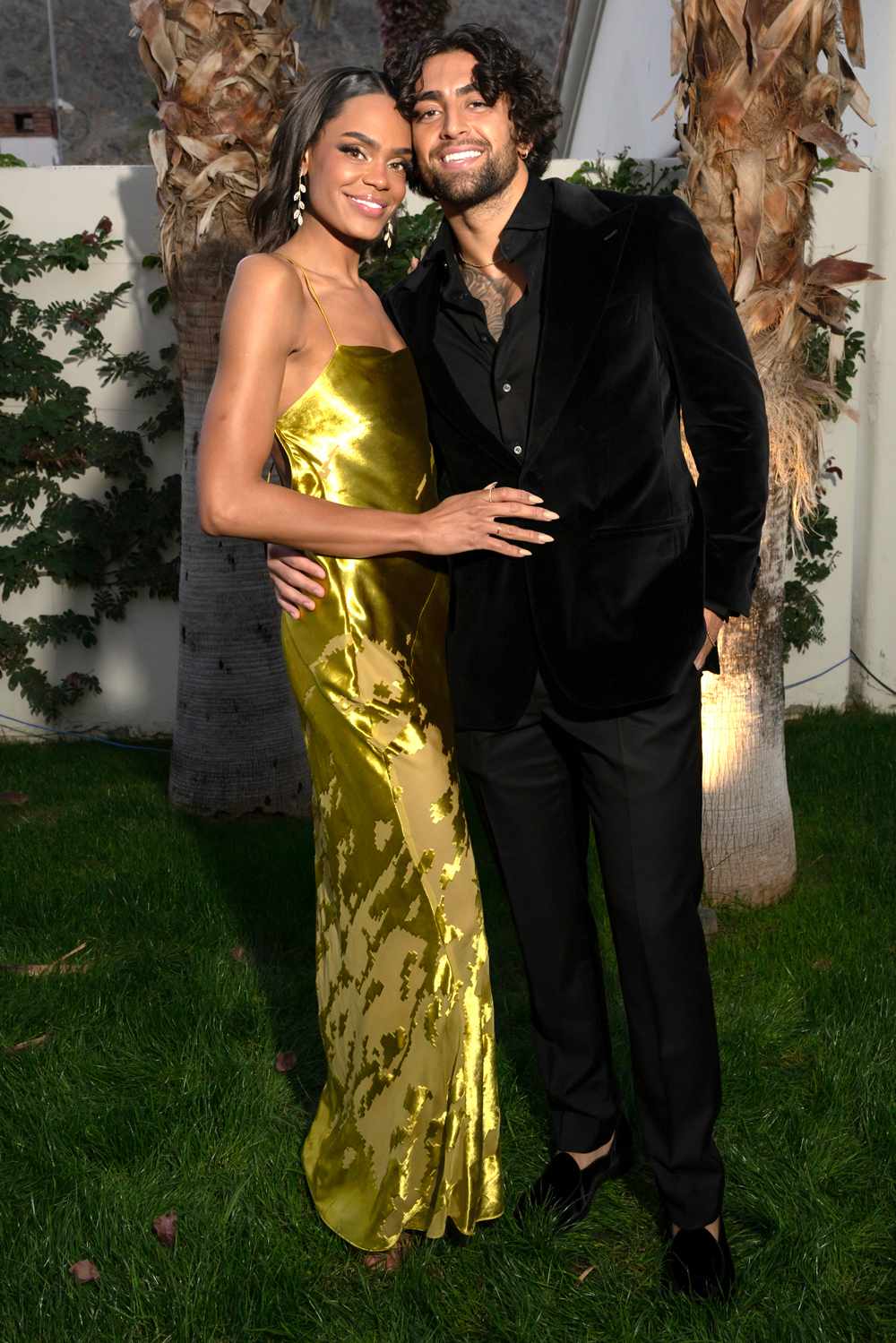 Michelle Young and Jack Leius attend 'The Golden Wedding' on January 4, 2024.