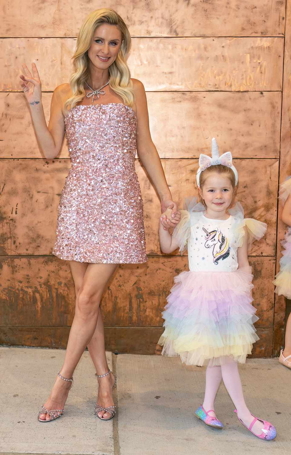 Nicky Hilton Rothschild and daughter Teddy