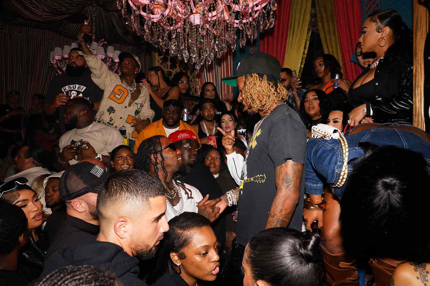 Offset and Rich the Kid at Offset's birthday party