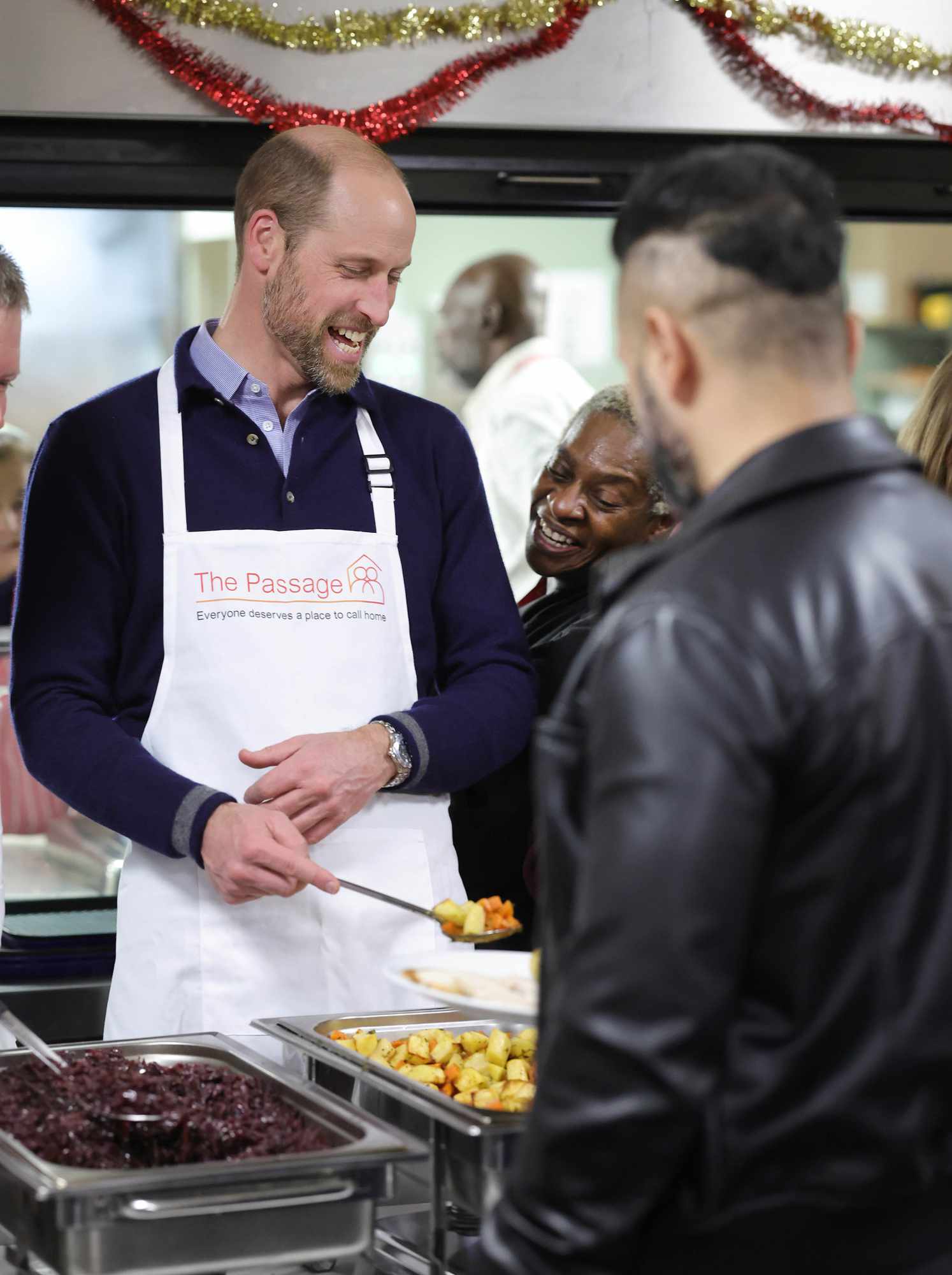 The Prince of Wales visits The Passage in central London