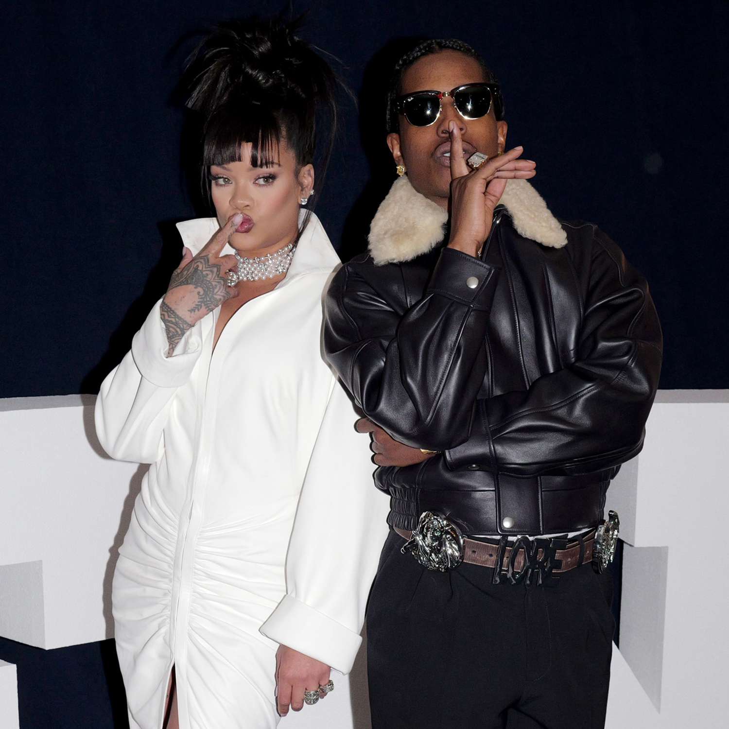 Rihanna and A$AP Rocky attend Footwear News Achievement Awards (FNAAs) 2024