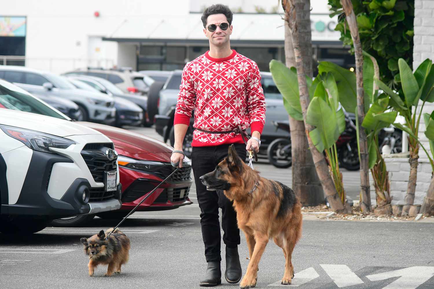 Sasha Farber is seen on December 22, 2024 in Los Angeles,