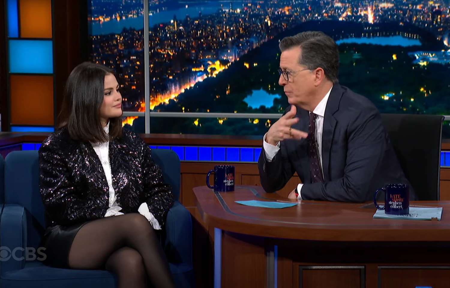 Selena Gomez The Late Show with Stephen Colbert