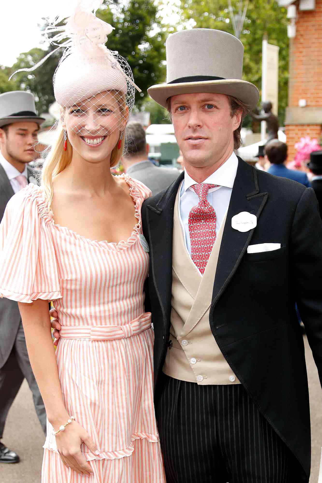 Lady Gabriella Windsor and Thomas Kingston attend day three, Ladies Day, of Royal Ascot at Ascot Racecourse on June 20, 2019 in Ascot, England.