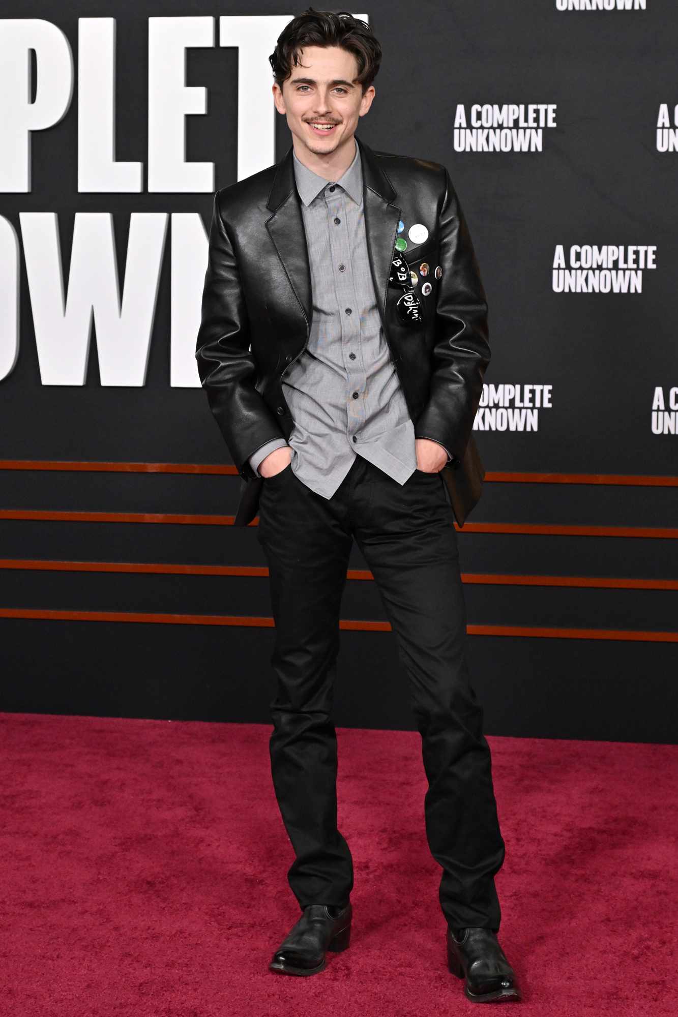 Timothee Chalamet attends the Los Angeles Premiere of Searchlight Pictures "A Complete Unknown" at Dolby Theatre on December 10, 2024 in Hollywood, California.