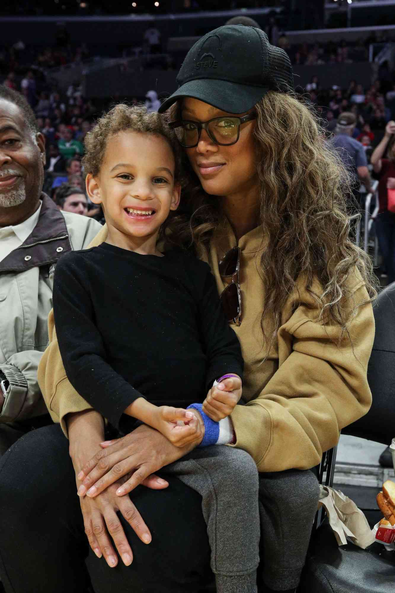 Tyra banks and son