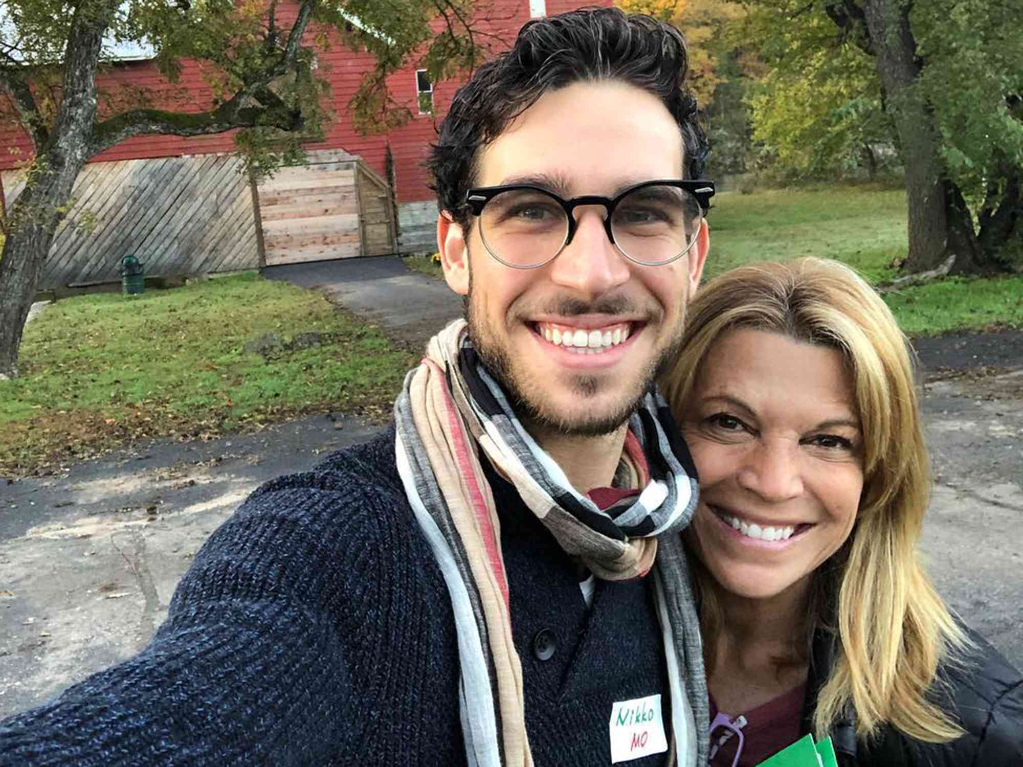 Vanna White with her son Nikko