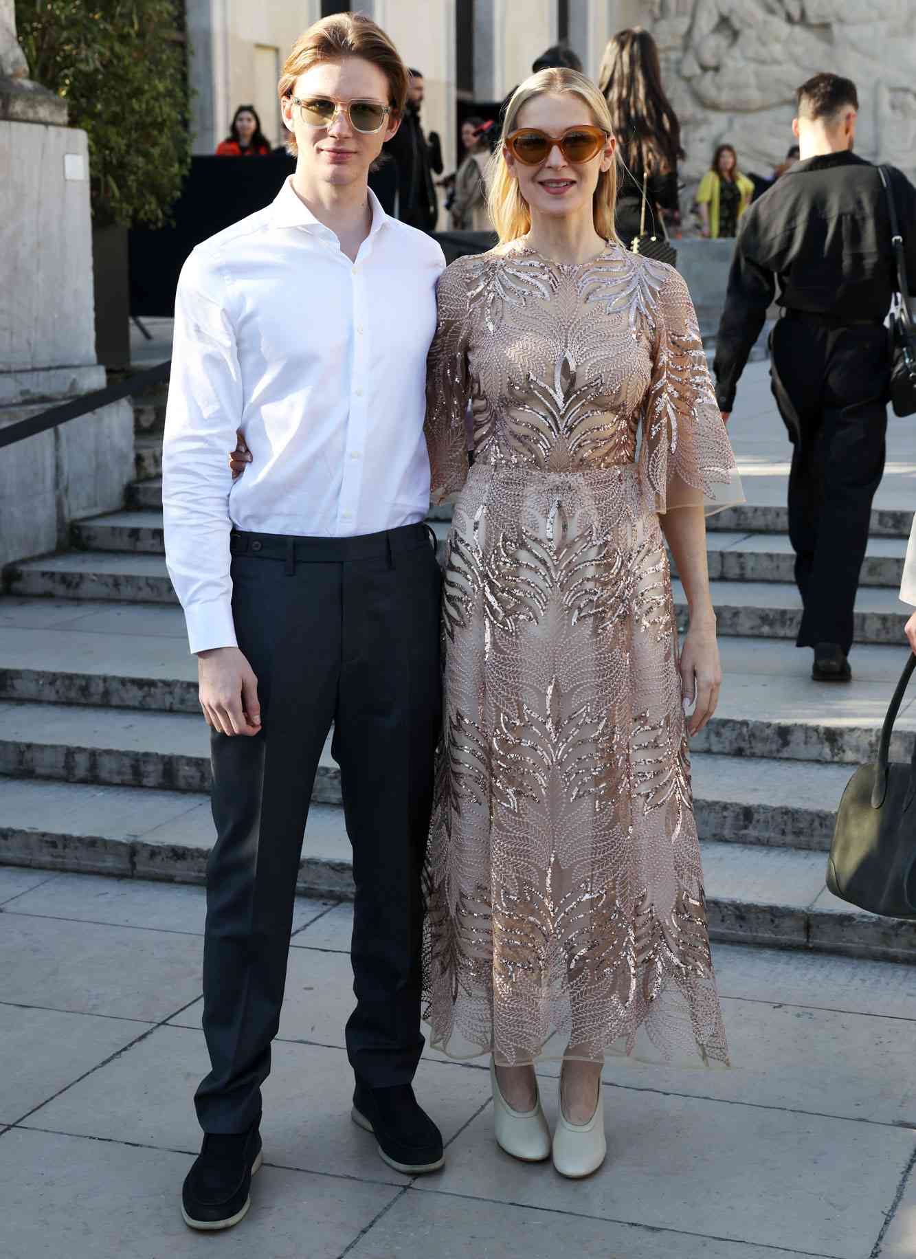 Kelly Rutherford attend the Elie Saab Womenswear Fall/Winter 2025-2026 show as part of Paris Fashion Week at Palais De Tokyo on March 08, 2025
