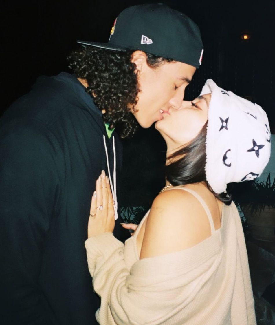 Vanessa Hudgens with partner on Valentine's Day