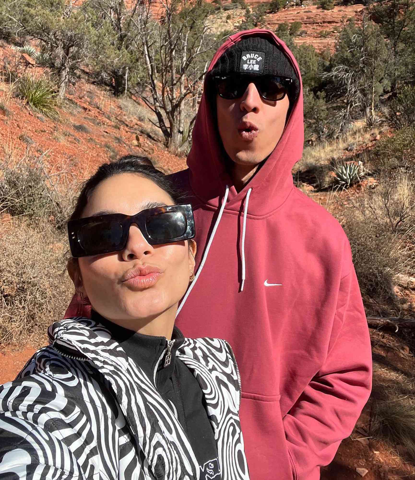 Vanessa Hudgen and Cole Tucker