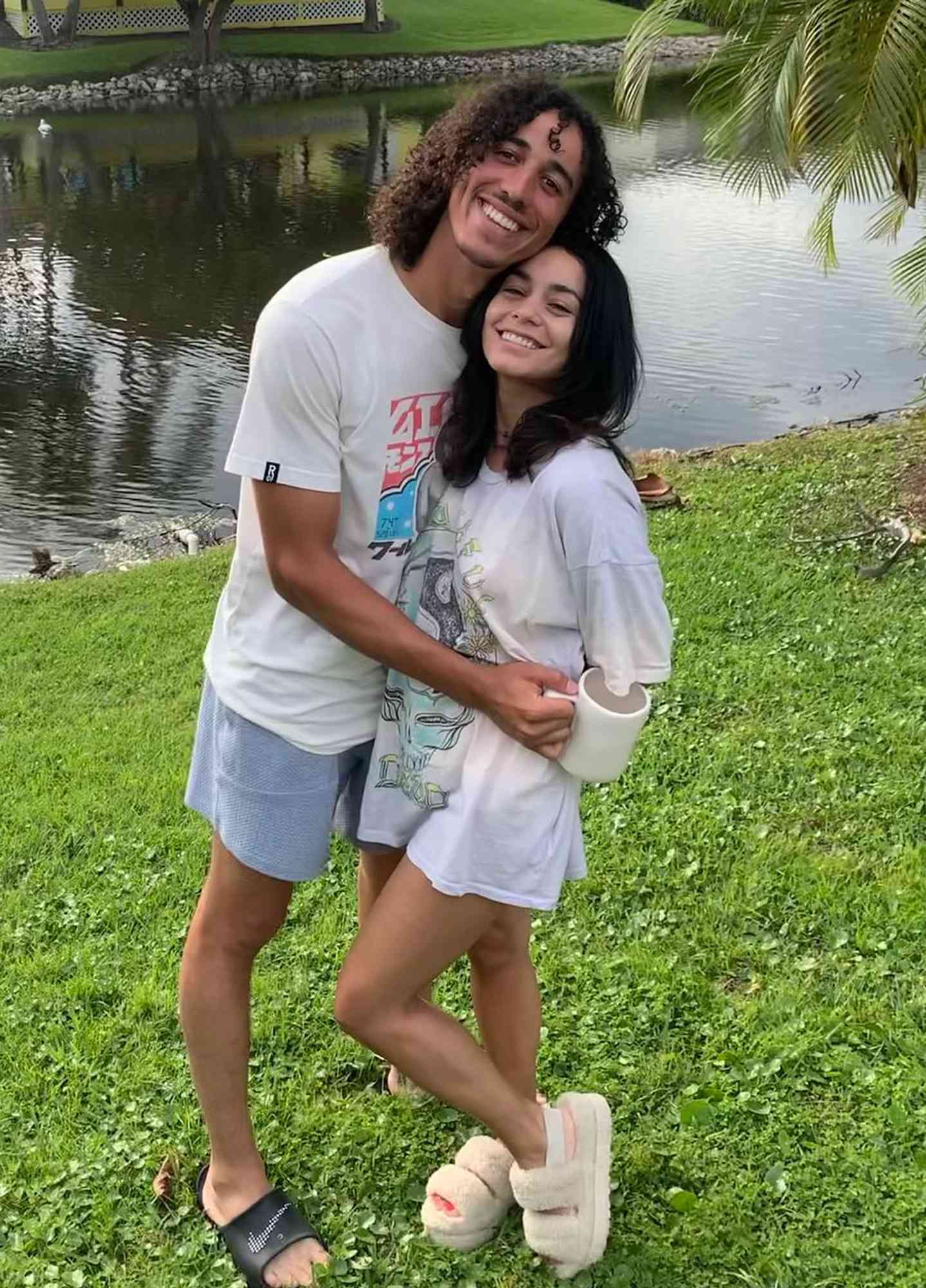 Vanessa Hudgen and Cole Tucker
