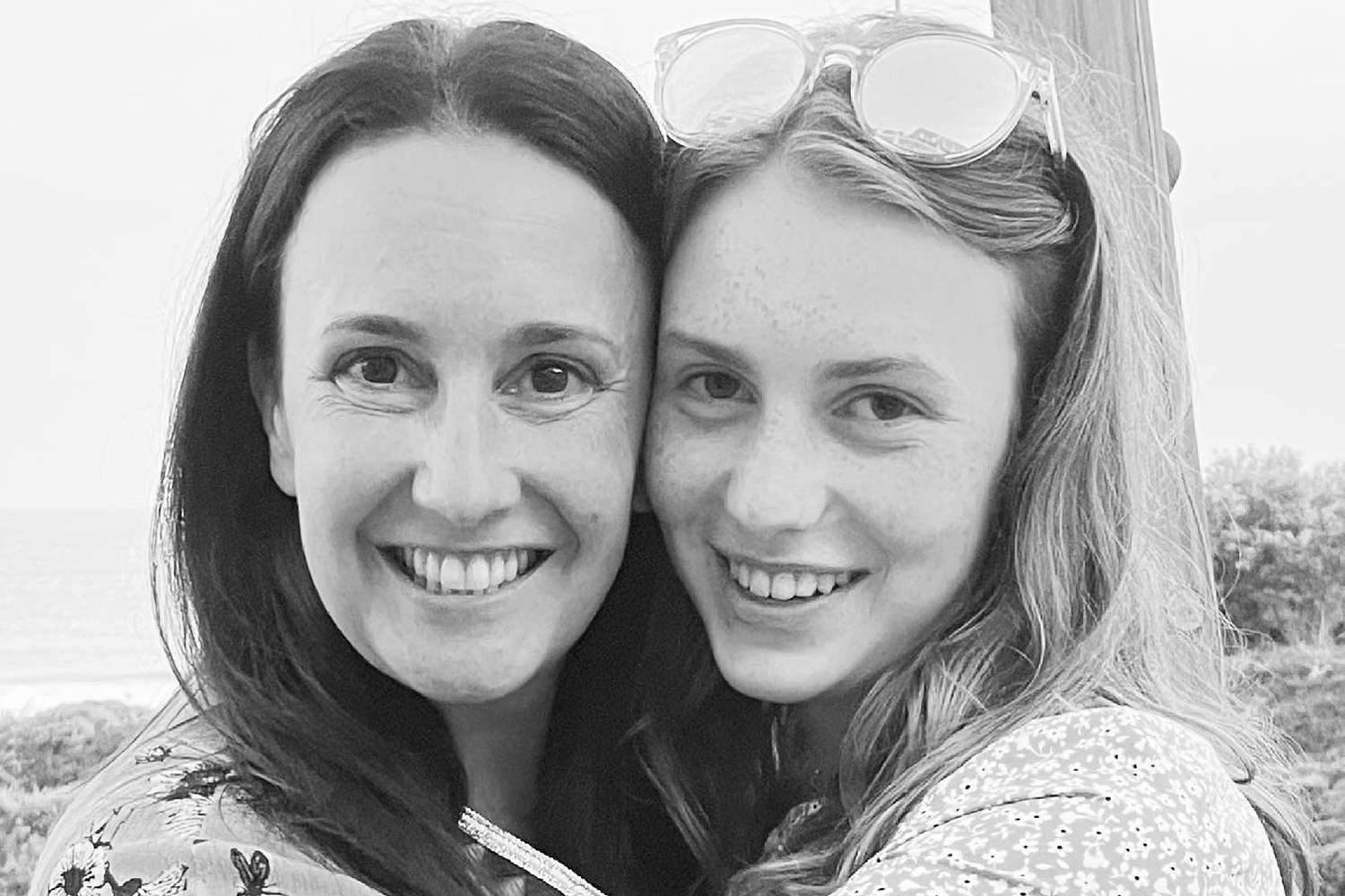 Christina Geist smiles with her daughter Lucie Joy Geist in June 2021.