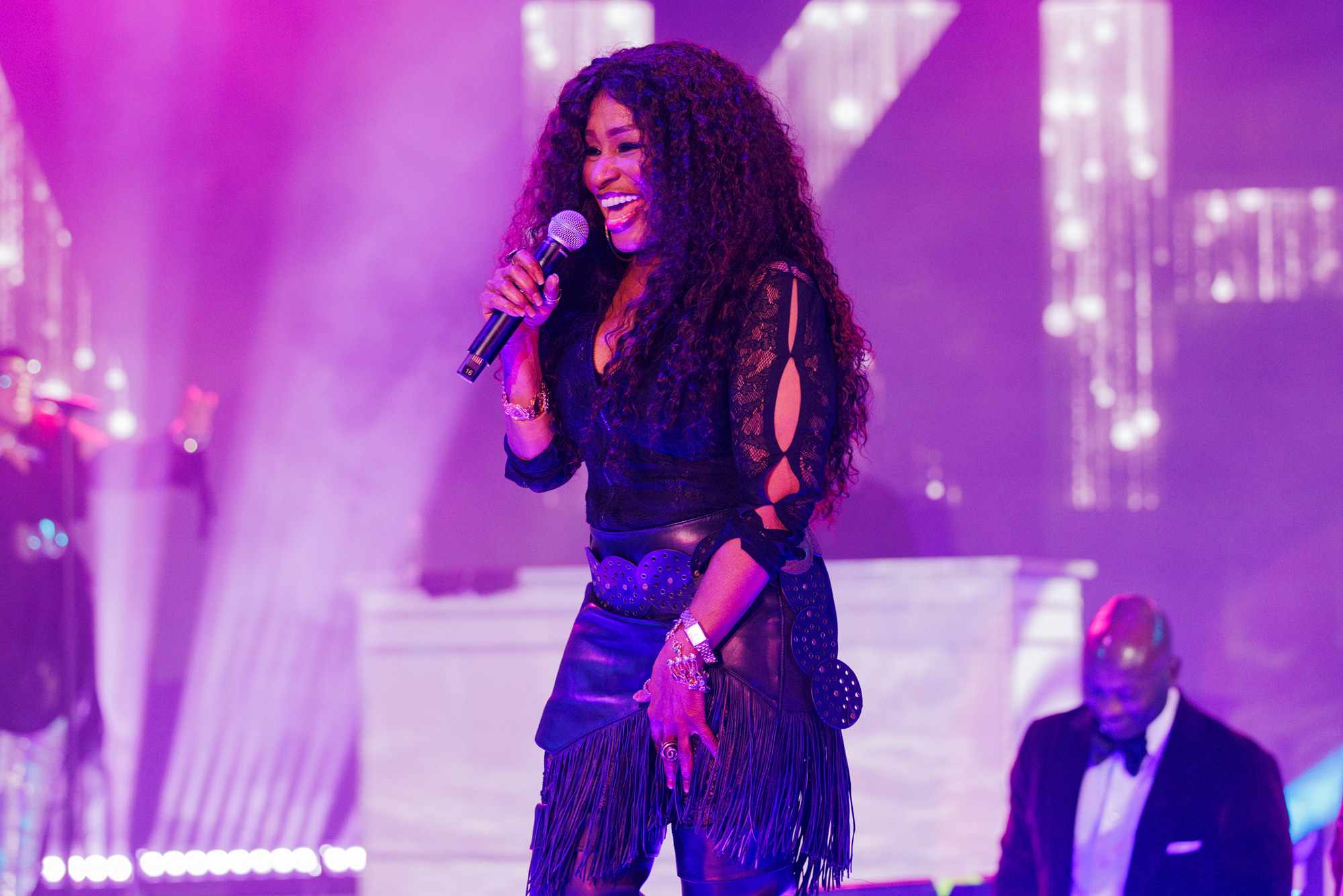 Chaka Khan performs onstage during TWO X TWO For AIDS And Art 2024